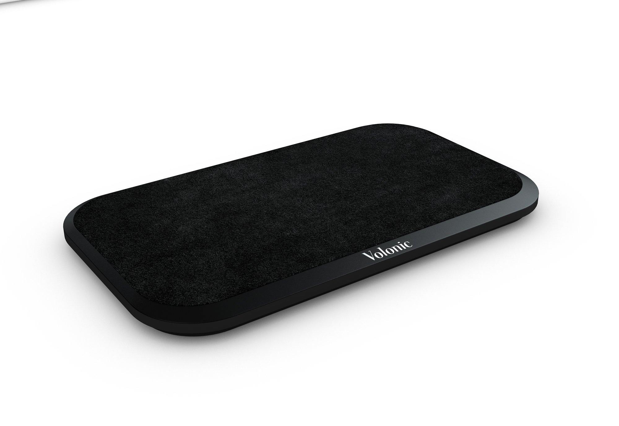 VALET 3 Black Anodized Aluminum And Black Alcantara®