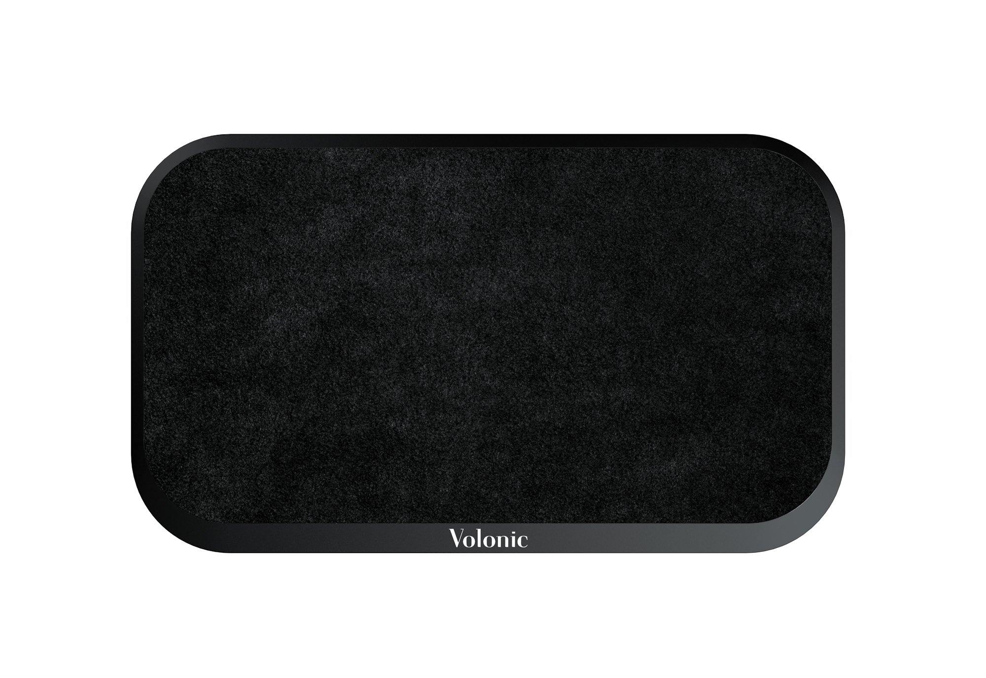 VALET 3 Black Anodized Aluminum And Black Alcantara®
