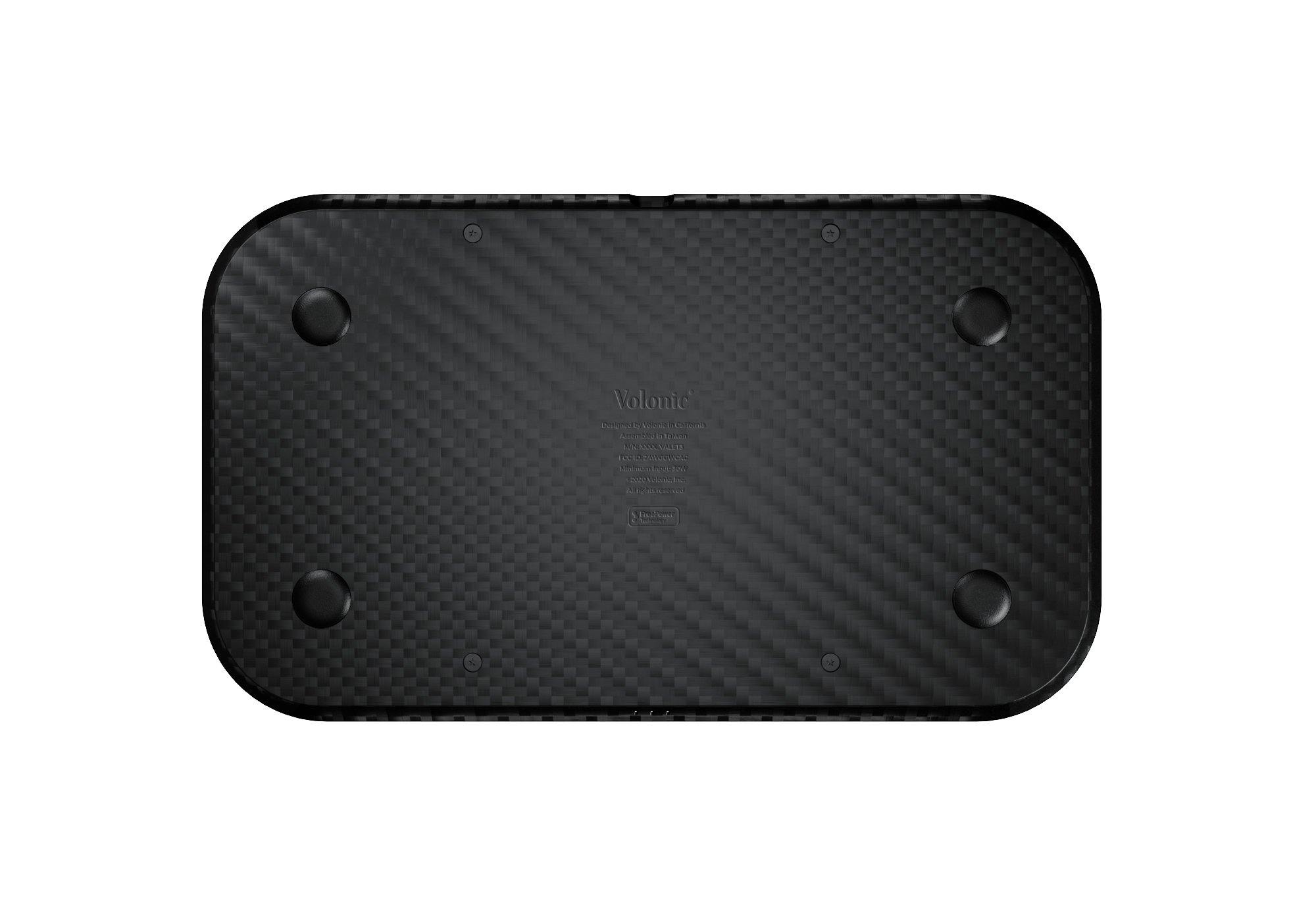 VALET 3 - Black Carbon Fiber Frame and Black Alcantara
