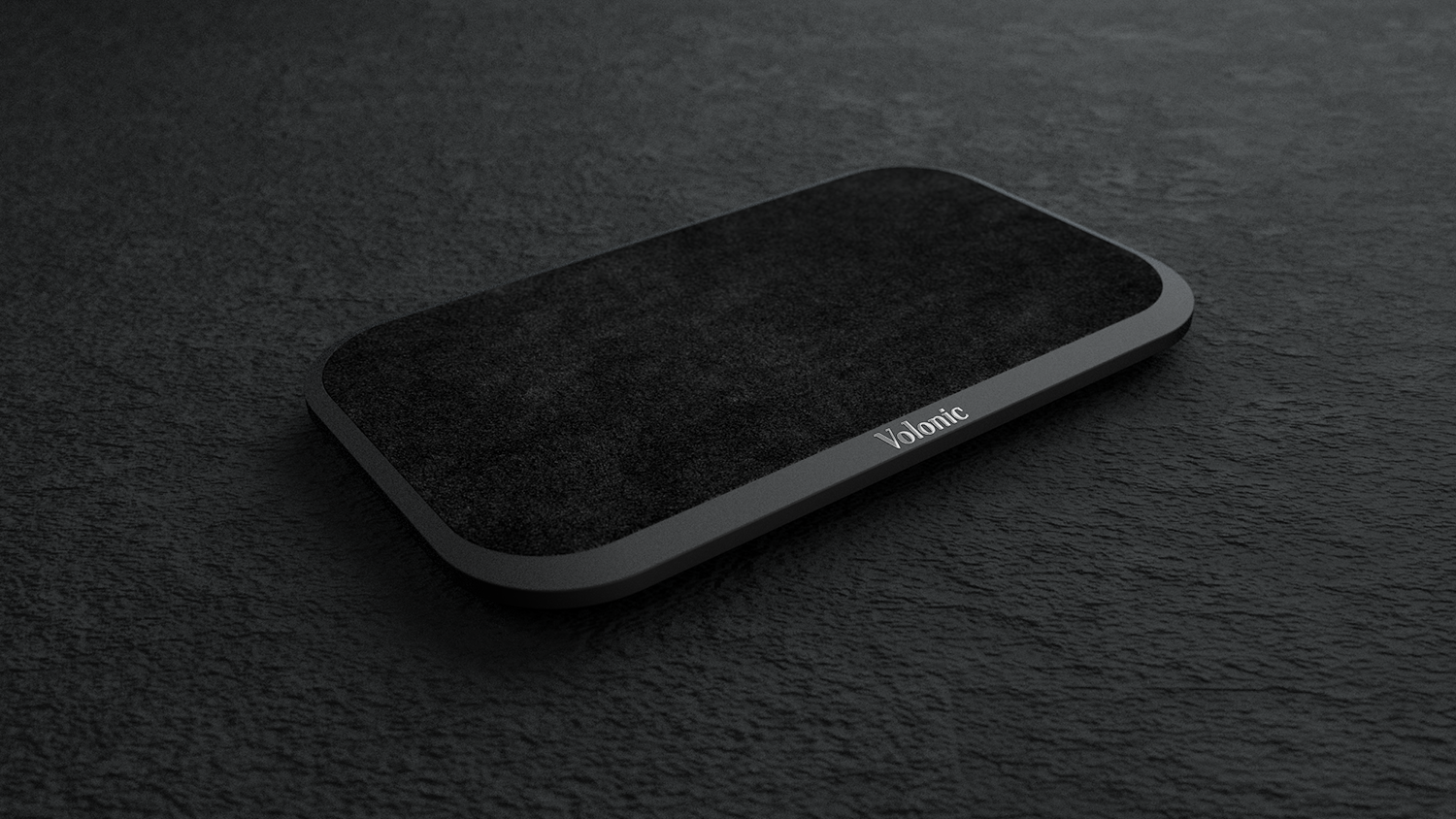 VALET 3 Black Anodized Aluminum And Black Alcantara®