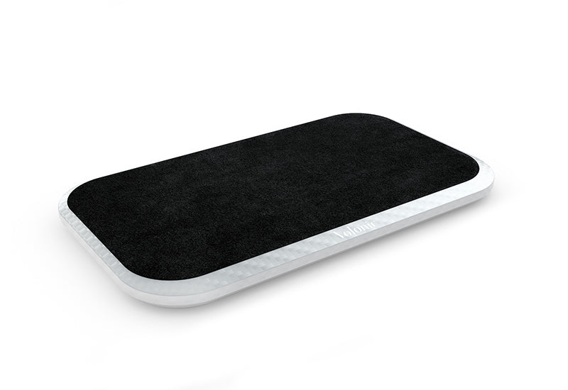 VALET 3 - White Carbon Fiber Frame and Black Alcantara
