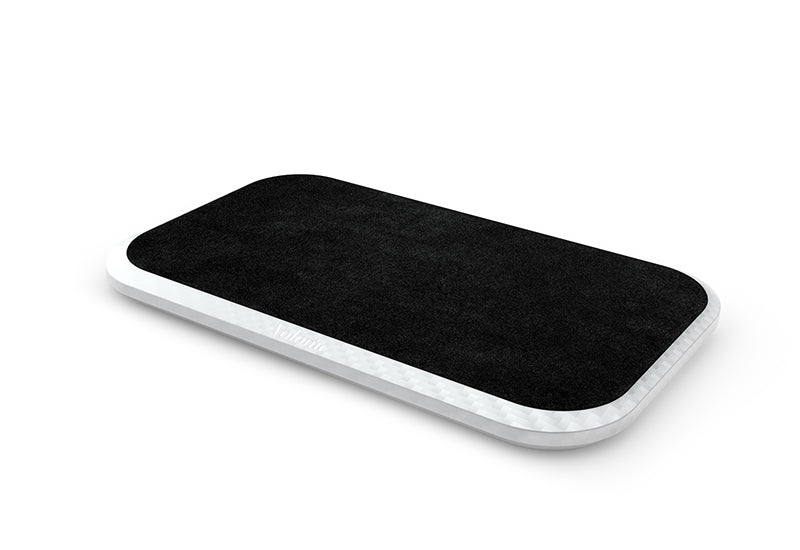 VALET 3 - White Carbon Fiber Frame and Black Alcantara